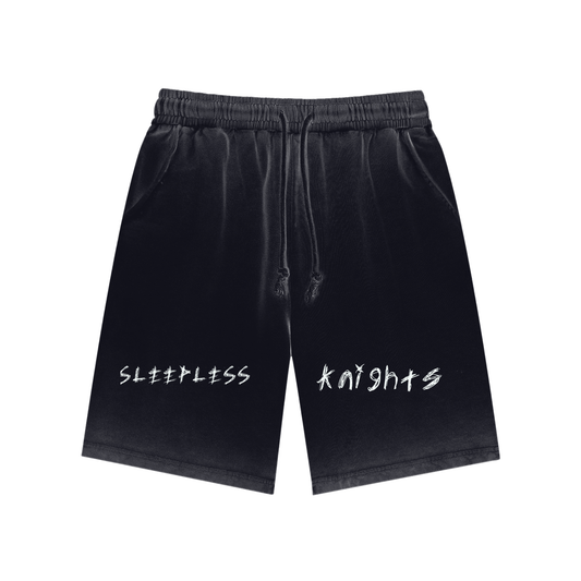 Reverse Dyed Knight Sweatshorts